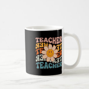 Retro Teacher Daisy Colorful - Elementary School T Kaffeetasse