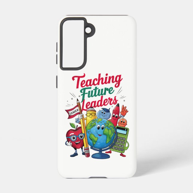 Retro Teacher School Samsung Galaxy Hülle (Rückseite)
