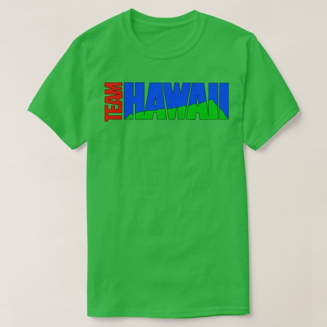 Retro Team Hawaii 1977 TShirt (Design vorne)