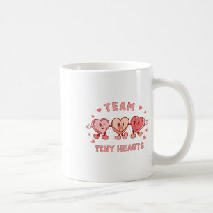 Retro Team Tiny Hearts Nurse Valentines Peds Cardi Kaffeetasse