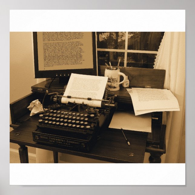 Retro Tech Poster (Vorne)