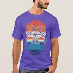 Retro Techno Affe T-Shirt