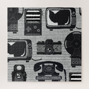 Retro-Technologie Puzzle
