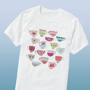 Retro Teetasse T-Shirt