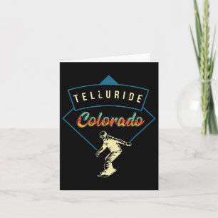 Retro Telluride Colorado Snowboard Instructor S Karte