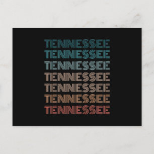 Retro Tennessee Vintage amerikanische Staaten Gesc Postkarte