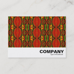 Retro Terrazzo Muster Visitenkarte