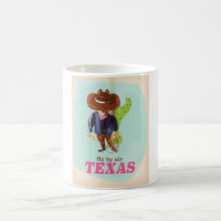 Retro-Texas-Cowboy-Reiseposter