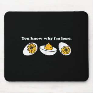 Retro Thanksgiving Dinner Du weißt warum ich hier Mousepad