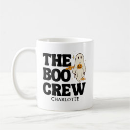 Retro The Boo Crew Spooky Halloween Kaffeetasse