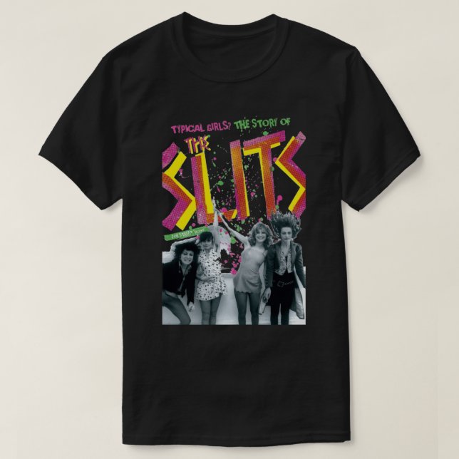 Retro The Slits Band Rock Gift For Fans T-Shirt (Design vorne)