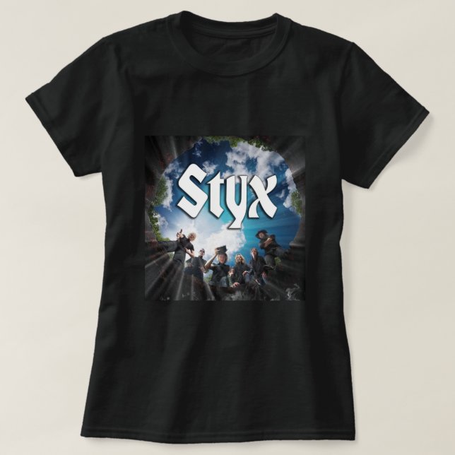 Retro the STYX Band Classic Music Gift for Fans T-Shirt (Design vorne)