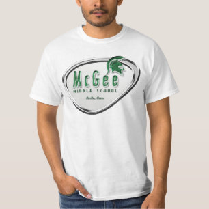 Retro themenorientiertes McGee Logo #2 T-Shirt