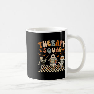 Retro Therapie Squad Slp Ot PT Team Halloween Spee Kaffeetasse