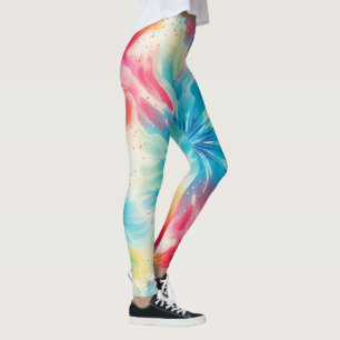 Retro-Tie-Dye Leggings