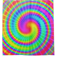 Retro TieDye Hippie Psychedelic Colorful 70er