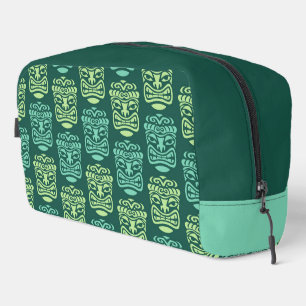 Retro Tiki Beach Bar Pattern Waschbeutel