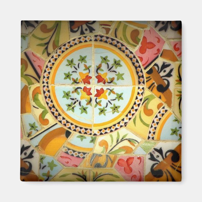 Retro Tile Magnet (Vorne)