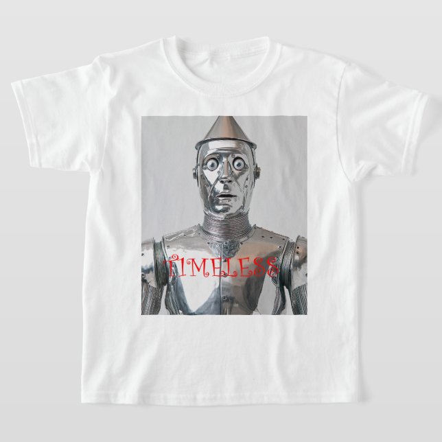 Retro Tin Man Steampunk Armor T-Shirt (Ablage )