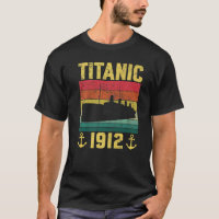 Retro Titanic 1912 Kreuzfahrtschiff Altes Schiff