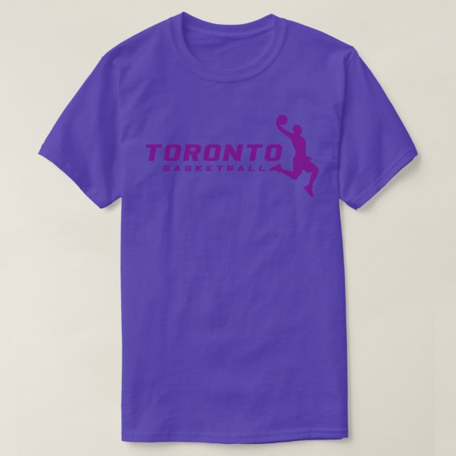 Retro Toronto Basketball Club T-Shirt (Design vorne)