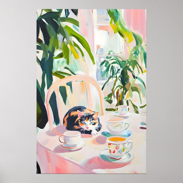 Retro Tortoiseshell Poster, Tortoiseshell Oil Poster (Vorne)