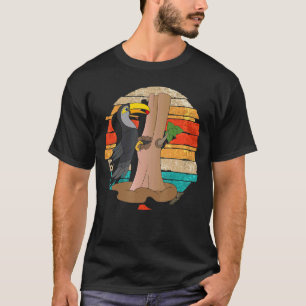 Retro Toucan Exotic Bird Animal Tropical Toucan T-Shirt