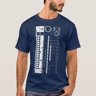 Retro TR808 Synthesizer EDM Tanzmusiker T-Shirt