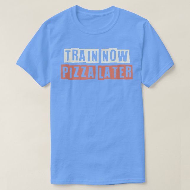 Retro Train Now Pizza Spater Funny Mama Life 27664 T-Shirt (Design vorne)