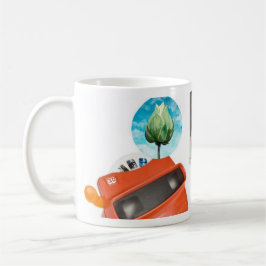Retro Träume Achtzigerjahre der klassischen Tasse