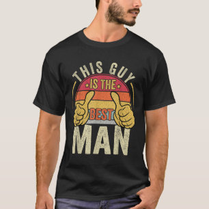 Retro Trauzeuge Hochzeit Brautjungfern Lustig Brau T-Shirt