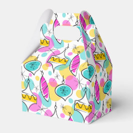 Retro Tree Baubles Multi Gevor Box Geschenkschachtel