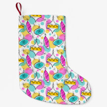 Retro Tree Baubles Multi-Strumpf 2 Seite