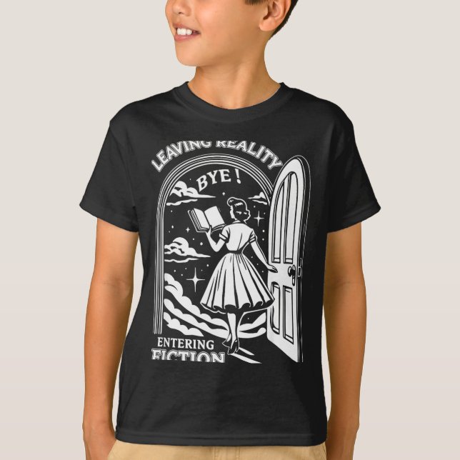 Retro Trendy Bookish Book Lover Reading Quotes Lea T-Shirt (Vorderseite)