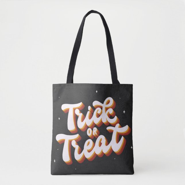 Retro Trick oder Treat (Vorderseite)