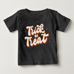 Retro Trick oder Treat Baby T-shirt