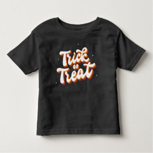 Retro Trick oder Treat Kleinkind T-shirt