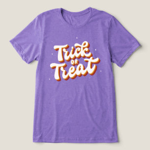 Retro Trick oder Treat Tri-Blend Shirt