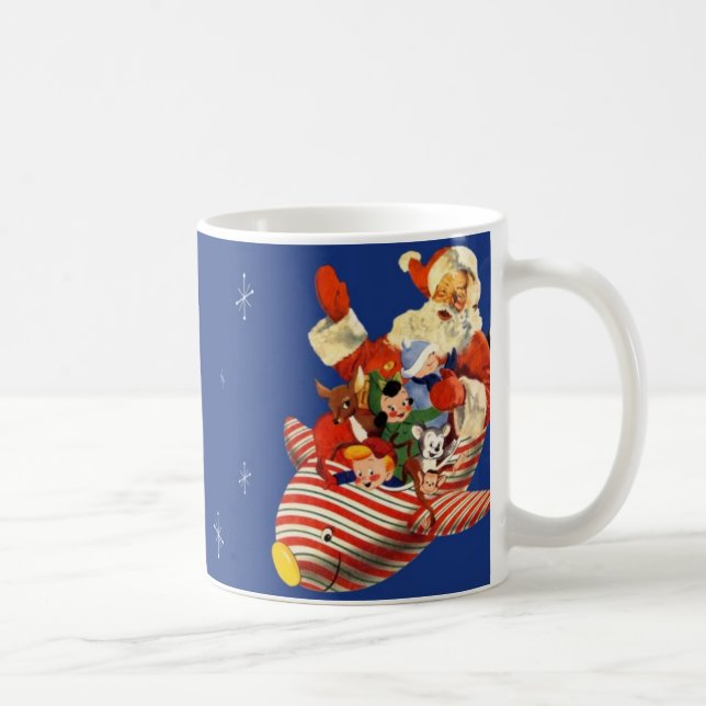 Retro trinkende Tasse Süßigkeits-Rockets Sankt (Rechts)