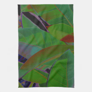 Retro Tropical Fabric Küchentuch