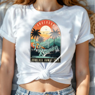 Retro-Tropisches-Familientreffen ID1135 T-Shirt
