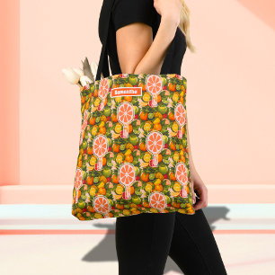 Retro Tropisches Zitrus Pickleball Brautdusche