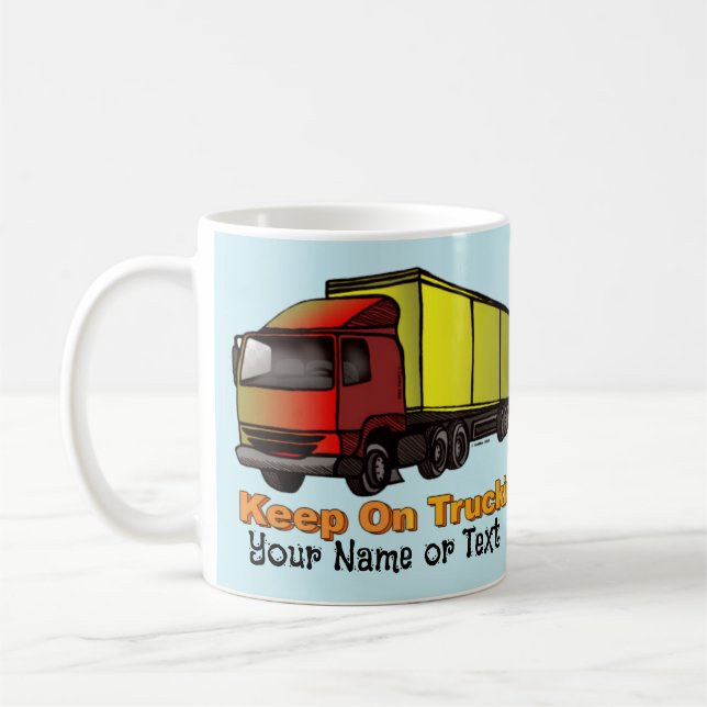 Retro Trucker 2 Kaffeetasse (Links)