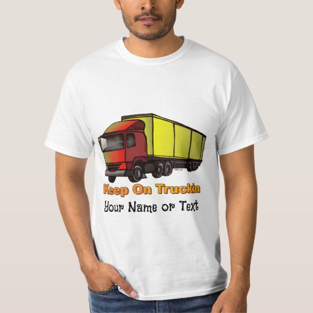 Retro Trucker 2 T - Shirt (Vorderseite)