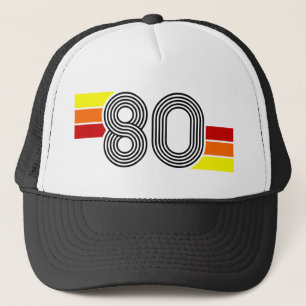 Retro Trucker-Hut der 80er Jahre Truckerkappe