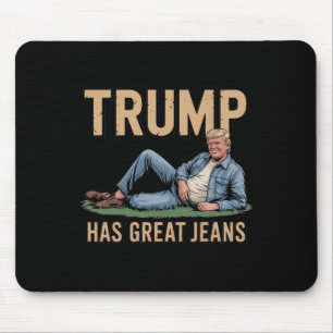 Retro Trump hat tolle Jeans Lustiges Meme Mousepad