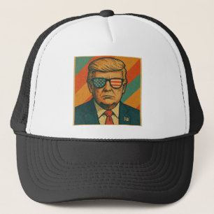 Retro Trump Hat Truckerkappe