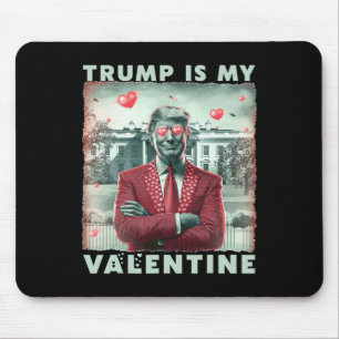 Retro Trump ist mein Valentinstag, Trump, Tag 2 Mousepad