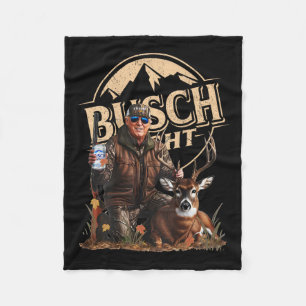 Retro Trump Jagd Hirsch Funny Drink Beer Hunti Fleecedecke