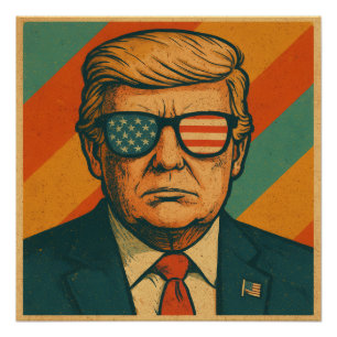 Retro Trump Poster